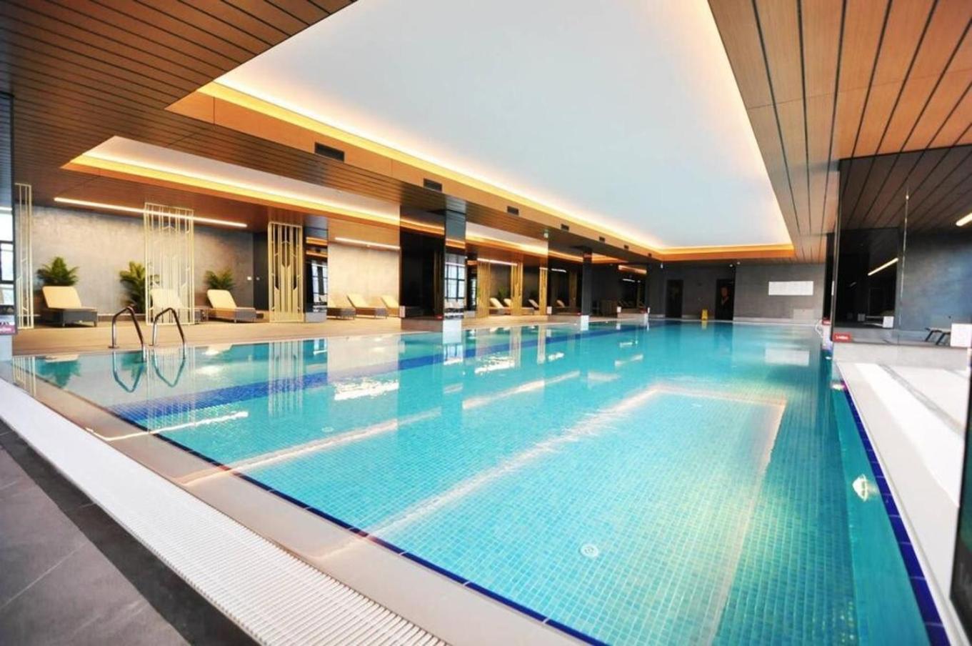 Trendy Cool Bright Studio Parking Poolviews! #254 Istanbul Exterior foto