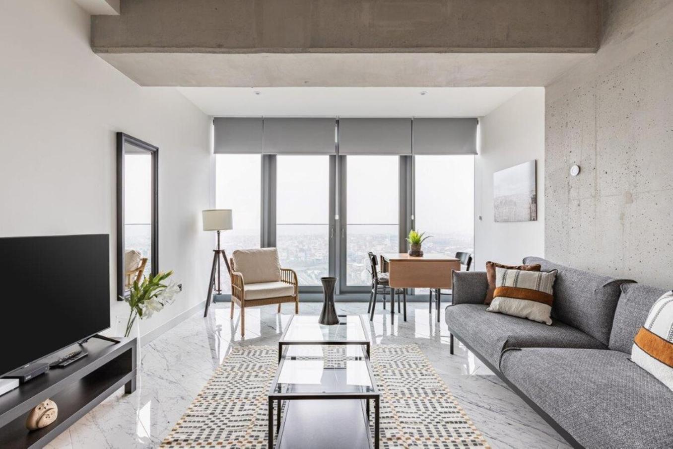 Trendy Cool Bright Studio Parking Poolviews! #254 Istanbul Exterior foto